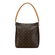 Pre-owned Canvas louis-vuitton-bags Louis Vuitton Vintage , Brown , Da...