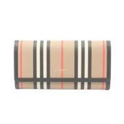 Pre-owned Leather wallets Burberry Vintage , Multicolor , Dames