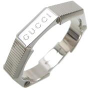 Pre-owned White Gold rings Gucci Vintage , Gray , Heren