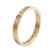 Pre-owned Rose Gold rings Cartier Vintage , Yellow , Dames