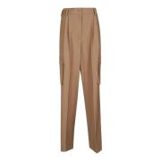 Stijlvolle Ceintuur Broek Herno , Beige , Dames