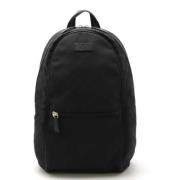 Pre-owned Canvas backpacks Gucci Vintage , Black , Dames