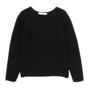 Zwarte Crew-Neck Sweater Philosophy di Lorenzo Serafini , Black , Dame...