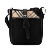 Pre-owned Fabric shoulder-bags Burberry Vintage , Black , Dames