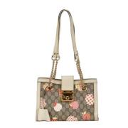 Pre-owned Leather gucci-bags Gucci Vintage , Beige , Dames