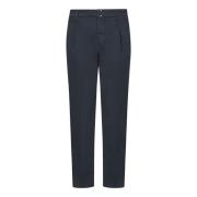 Blauwe Chino Broek Aw24 Incotex , Blue , Heren