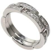 Pre-owned White Gold rings Cartier Vintage , Gray , Dames