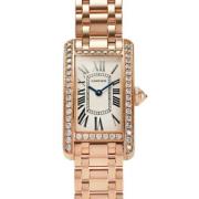 Pre-owned Rose Gold watches Cartier Vintage , Yellow , Dames