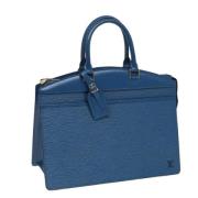 Pre-owned Leather louis-vuitton-bags Louis Vuitton Vintage , Blue , Da...