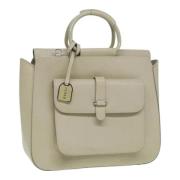 Pre-owned Leather gucci-bags Gucci Vintage , Beige , Dames