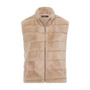 Stijlvolle Damesvest Frank Walder , Beige , Dames