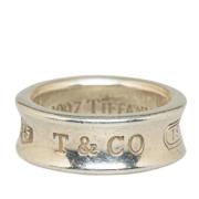 Pre-owned Metal rings Tiffany & Co. Pre-owned , Gray , Dames