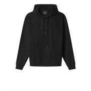 Zwarte hoodie Fw24/25 collectie Gaëlle Paris , Black , Heren