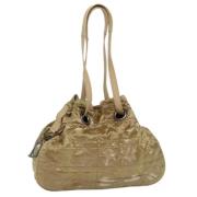 Pre-owned Nylon dior-bags Dior Vintage , Beige , Dames