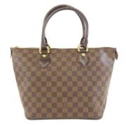 Pre-owned Canvas shoulder-bags Louis Vuitton Vintage , Brown , Dames