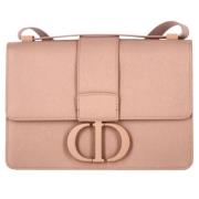 Pre-owned Leather crossbody-bags Dior Vintage , Pink , Dames