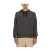 Logo Hoodie voor Mannen PS By Paul Smith , Gray , Heren