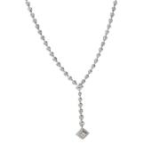 Pre-owned Platinum necklaces Tiffany & Co. Pre-owned , Gray , Dames