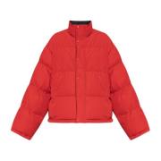 Omkeerbaar gewatteerd jack Balenciaga , Red , Dames