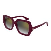 Ct0507S 003 Sunglasses Cartier , Red , Dames