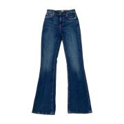 Wijde Denim Jeans voor vrouwen Guess , Blue , Dames