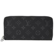 Pre-owned Canvas wallets Louis Vuitton Vintage , Black , Dames