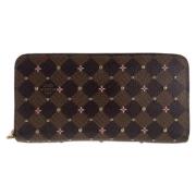 Pre-owned Canvas wallets Louis Vuitton Vintage , Brown , Dames