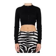 Zwarte Strandstijl Wollen Vest Jacquemus , Black , Dames