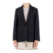 Blauwe Nacht Blazer Charlyne Isabel Marant Étoile , Blue , Dames