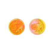 Pre-owned Fabric earrings Chanel Vintage , Multicolor , Dames