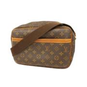 Pre-owned Canvas shoulder-bags Louis Vuitton Vintage , Brown , Dames