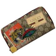 Pre-owned Canvas wallets Gucci Vintage , Brown , Dames