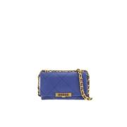 Blauwe Palmera Leren Bimba 9 Tas Carolina Herrera , Blue , Dames