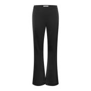 Flared Broek Zwart Stijlvol Must-Have Gestuz , Black , Dames