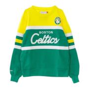 NBA Head Coach Crew Sweatshirt Mitchell & Ness , Multicolor , Heren