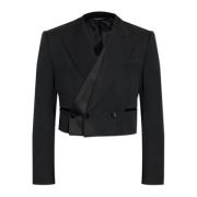 Wollen blazer Dolce & Gabbana , Black , Heren