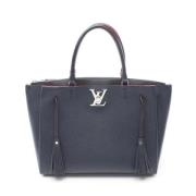 Pre-owned Leather louis-vuitton-bags Louis Vuitton Vintage , Blue , Da...