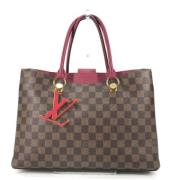 Pre-owned Fabric louis-vuitton-bags Louis Vuitton Vintage , Brown , Da...