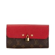 Pre-owned Canvas wallets Louis Vuitton Vintage , Brown , Dames