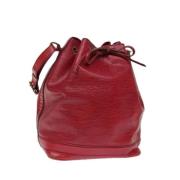 Pre-owned Leather louis-vuitton-bags Louis Vuitton Vintage , Red , Dam...