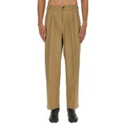 Rechte wollen broek Maison Margiela , Beige , Heren