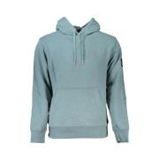 Groene hoodie met geborsteld oppervlak Calvin Klein , Green , Heren