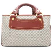 Pre-owned Canvas handbags Celine Vintage , Beige , Dames