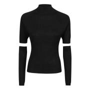 Comfortabele Turtle Neck Sweater Hinnominate , Black , Dames