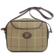 Pre-owned Canvas shoulder-bags Burberry Vintage , Brown , Dames