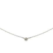 Pre-owned Metal necklaces Tiffany & Co. Pre-owned , Gray , Dames