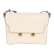 Stijlvolle Middelgrote Tas Marni , White , Dames