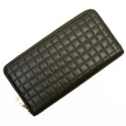 Pre-owned Leather wallets Celine Vintage , Black , Dames