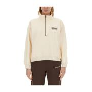 Logo Sweatshirt Sporty & Rich , Beige , Dames