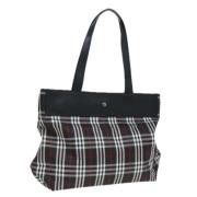 Pre-owned Nylon totes Burberry Vintage , Black , Dames